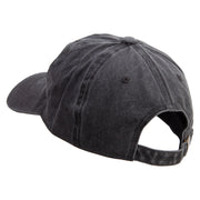 US Army Eagle Cotton Twill Premium Pigment Dyed Cap - Black OSFM