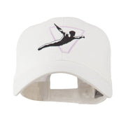 Diving Man Logo Embroidered Cap