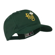 Wording of Pray with Dove Embroidered Cap