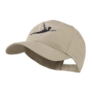 Diving Man Logo Embroidered Cap