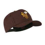 Wording of Pray with Dove Embroidered Cap