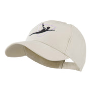 Diving Man Logo Embroidered Cap