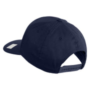 US Navy Veteran Patched Solid Cotton Twill Cap - Navy OSFM