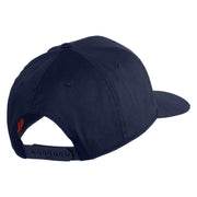 US Navy Veteran Patched Solid Cotton Twill Cap - Navy OSFM