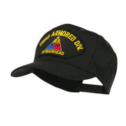 US Army Division Military Large Patched Cap