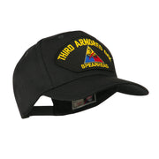 US Army Division Military Large Patched Cap