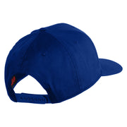 US Navy Veteran Patched Solid Cotton Twill Cap - Royal OSFM