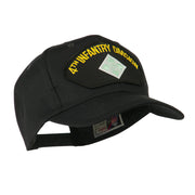 US Army Division Military Large Patched Cap