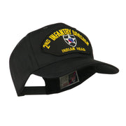 US Army Division Military Large Patched Cap