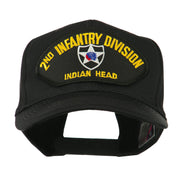 US Army Division Military Large Patched Cap