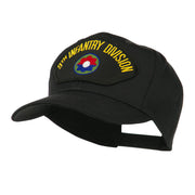 US Army Division Military Large Patched Cap