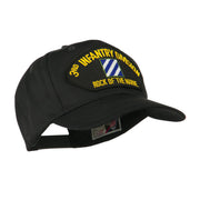 US Army Division Military Large Patched Cap