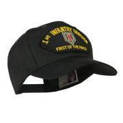 US Army Division Military Large Patched Cap