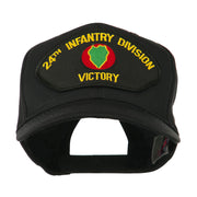 US Army Division Military Large Patched Cap