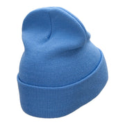 Medical Helicopter Embroidered Long Knitted Beanie