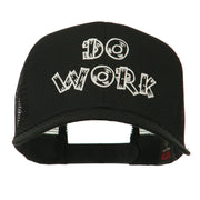 Do Work Embroidered Mesh Back Cap