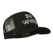 Do Work Embroidered Mesh Back Cap