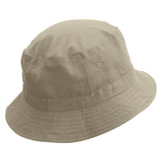 Chill Embroidered Bucket Hat - Natural OSFM