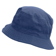 Chill Embroidered Bucket Hat - Periwinkle OSFM