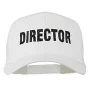 Director Embroidered Mesh Back Cap