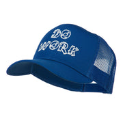 Do Work Embroidered Mesh Back Cap