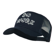 Do Work Embroidered Mesh Back Cap