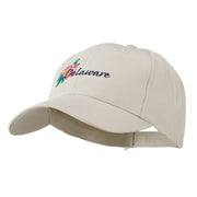 USA State Flower Delaware Peach Blossom Embroidered Cap