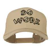 Do Work Embroidered Mesh Back Cap