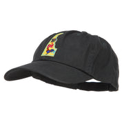 USA State Delaware Patched Low Profile Cap