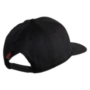 US Navy Seabee Veteran Patched Solid Cotton Twill Cap - Black OSFM