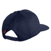 US Navy Seabee Veteran Patched Solid Cotton Twill Cap - Navy OSFM