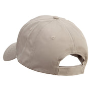 Brazil Bird Embroidered Low Profile Organic Cotton Cap - Khaki OSFM