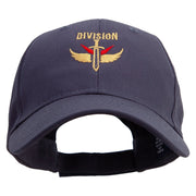 US Division Special Force Embroidered Low Profile Organic Cotton Cap - Navy OSFM