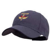 US Division Special Force Embroidered Low Profile Organic Cotton Cap - Navy OSFM