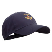 US Division Special Force Embroidered Low Profile Organic Cotton Cap - Navy OSFM