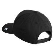 US Air Force Retired with Flag Embroidered Retro Cotton Blend Snapback Cap - Black OSFM