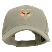 US Division Special Force Embroidered Low Profile Organic Cotton Cap - Olive OSFM