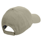 U.S Army Eagle Veteran Embroidered Low Profile Organic Cotton Cap - Olive OSFM