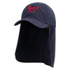 Dream It Do it Embroidered Flap Hats - Navy OSFM