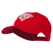 Diamond Jewelry Logo Embroidered Low Profile Washed Cap