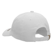 I Said Yes Embroidered Unstructured Cotton Twill Washed Cap