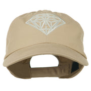 Diamond Jewelry Logo Embroidered Low Profile Washed Cap