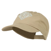 Diamond Jewelry Logo Embroidered Low Profile Washed Cap