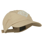 Diamond Jewelry Logo Embroidered Low Profile Washed Cap