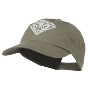 Diamond Jewelry Logo Embroidered Low Profile Washed Cap