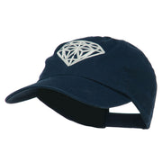 Diamond Jewelry Logo Embroidered Low Profile Washed Cap