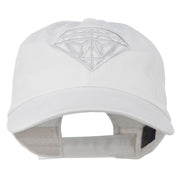 Diamond Jewelry Logo Embroidered Low Profile Washed Cap