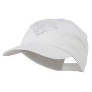 Diamond Jewelry Logo Embroidered Low Profile Washed Cap