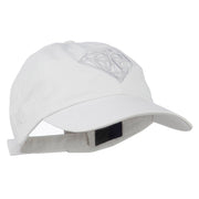 Diamond Jewelry Logo Embroidered Low Profile Washed Cap