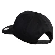 US Navy Retired Patched Solid Cotton Twill Cap - Black OSFM